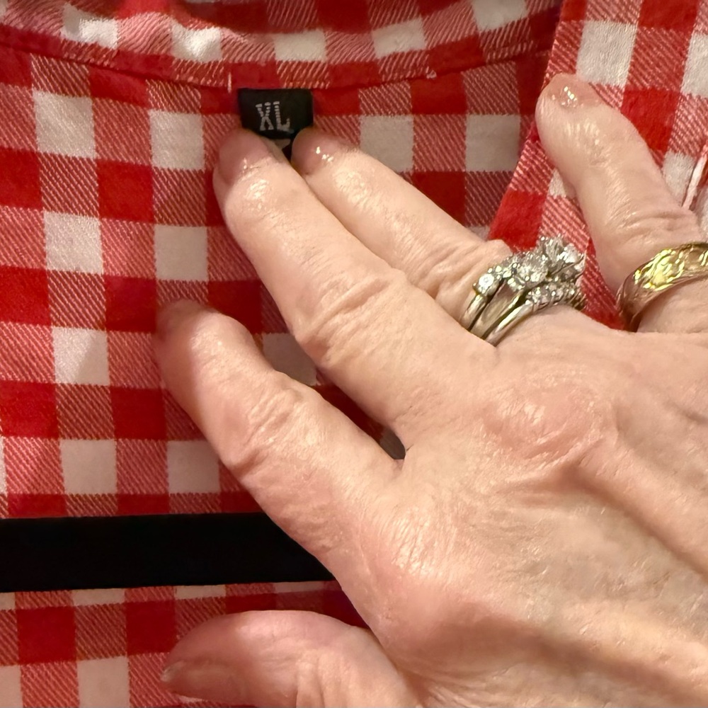 Red Gingham Mini Dress - Picture 4 of 6